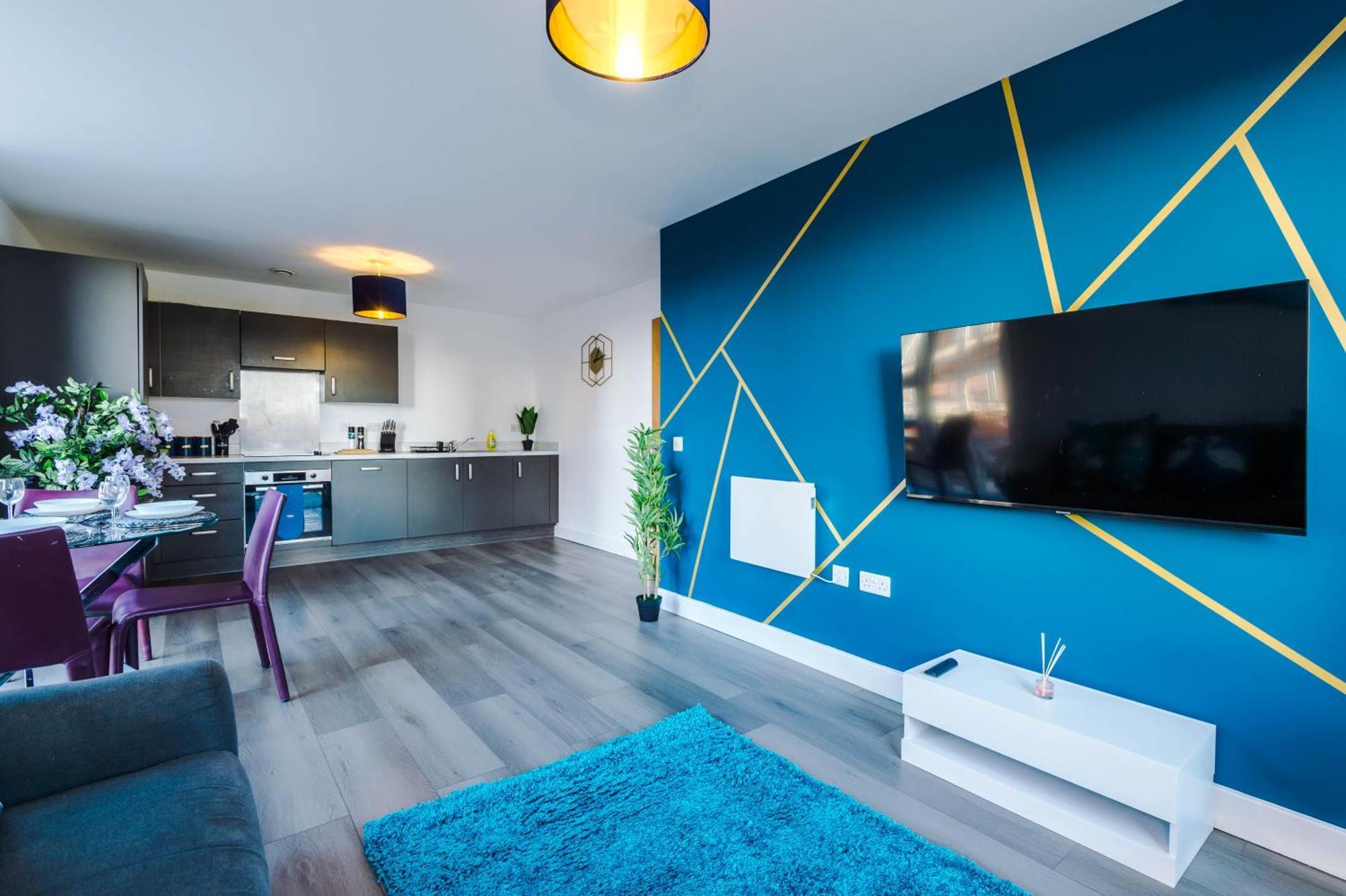 Lux Livin' Apartments - Luxury 5 Bed Apartment Manchester City Centre Exterior foto
